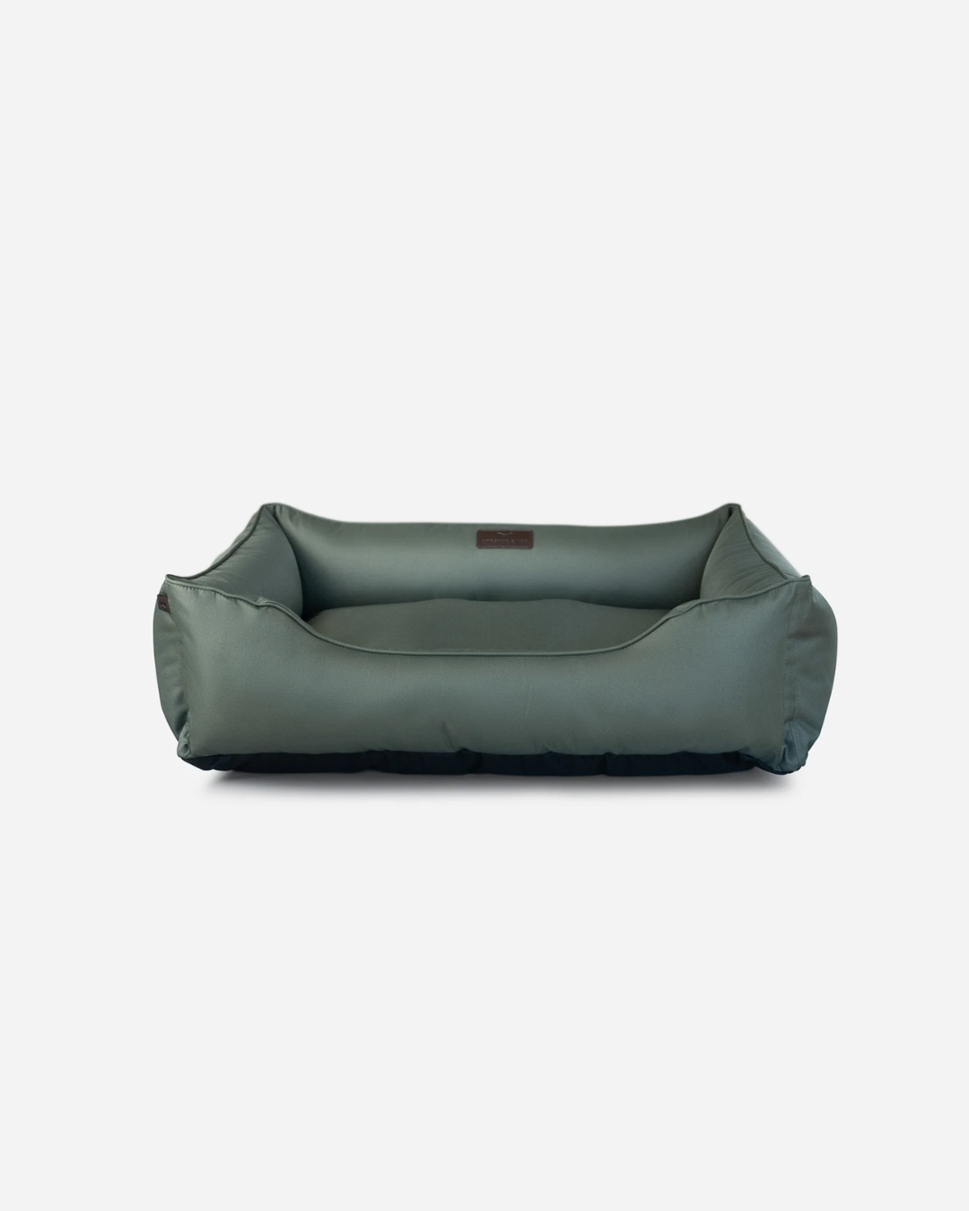 Large Waterproof Rectangle Dog Bed by Chester & Lee in Green