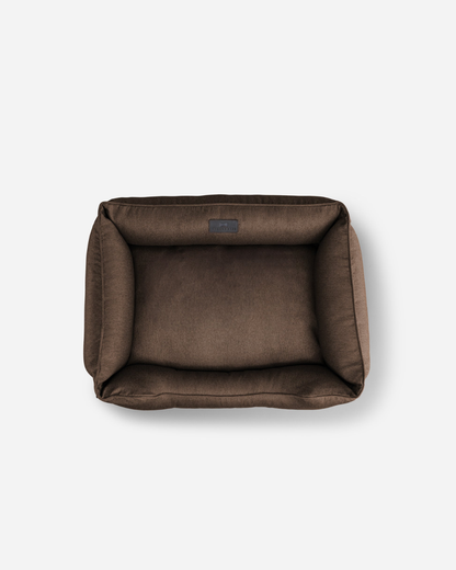 Chester & Lee | Cotton Sleeper Dog Bed Brown