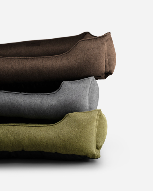 Royal Thrones Orthopedic Bolster Pillow Bed for Large Dogs