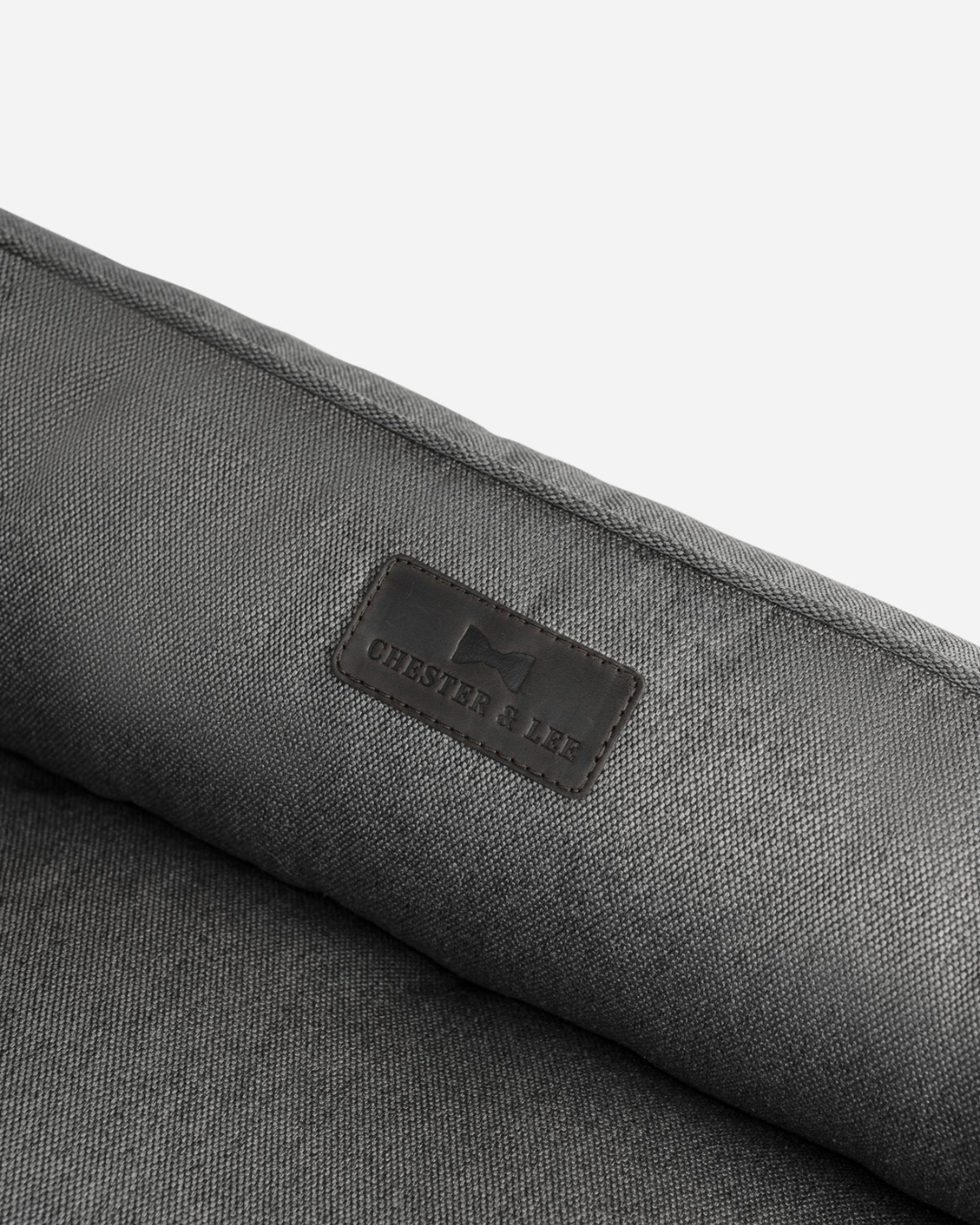 Chester & Lee | Cotton Sleeper Dog Bed Gray