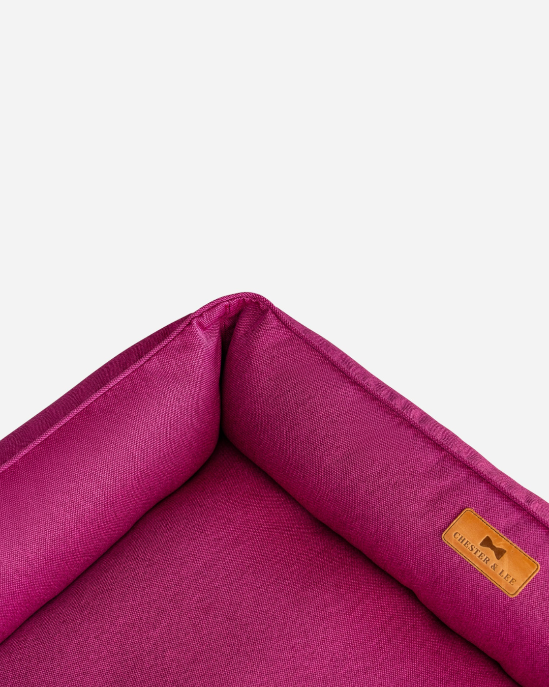 Purrfect Kingdom™ - Pink Cotton Bolster Pet Bed