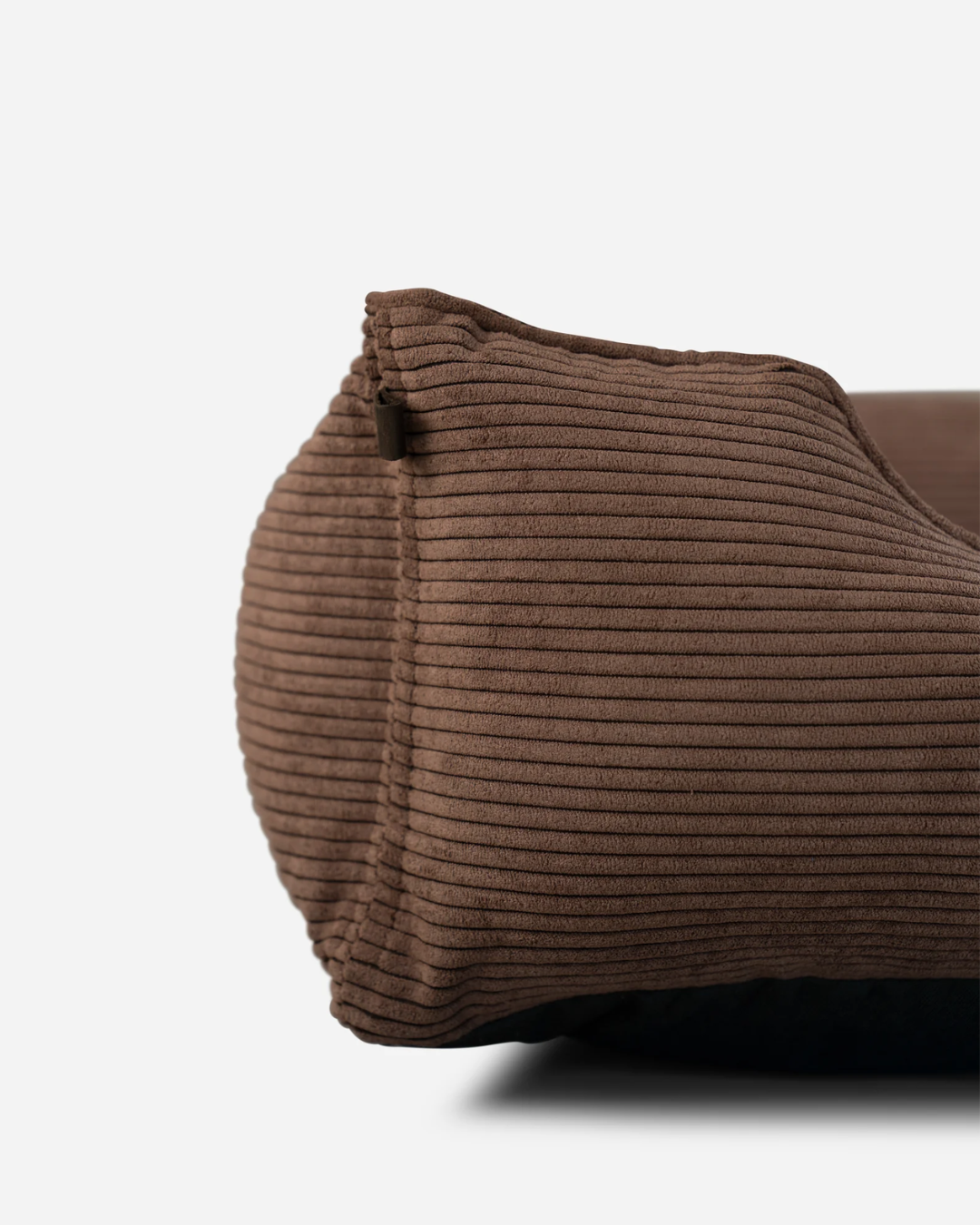 Purrfect Kingdom™ - Brown Corduroy Bolster Bed