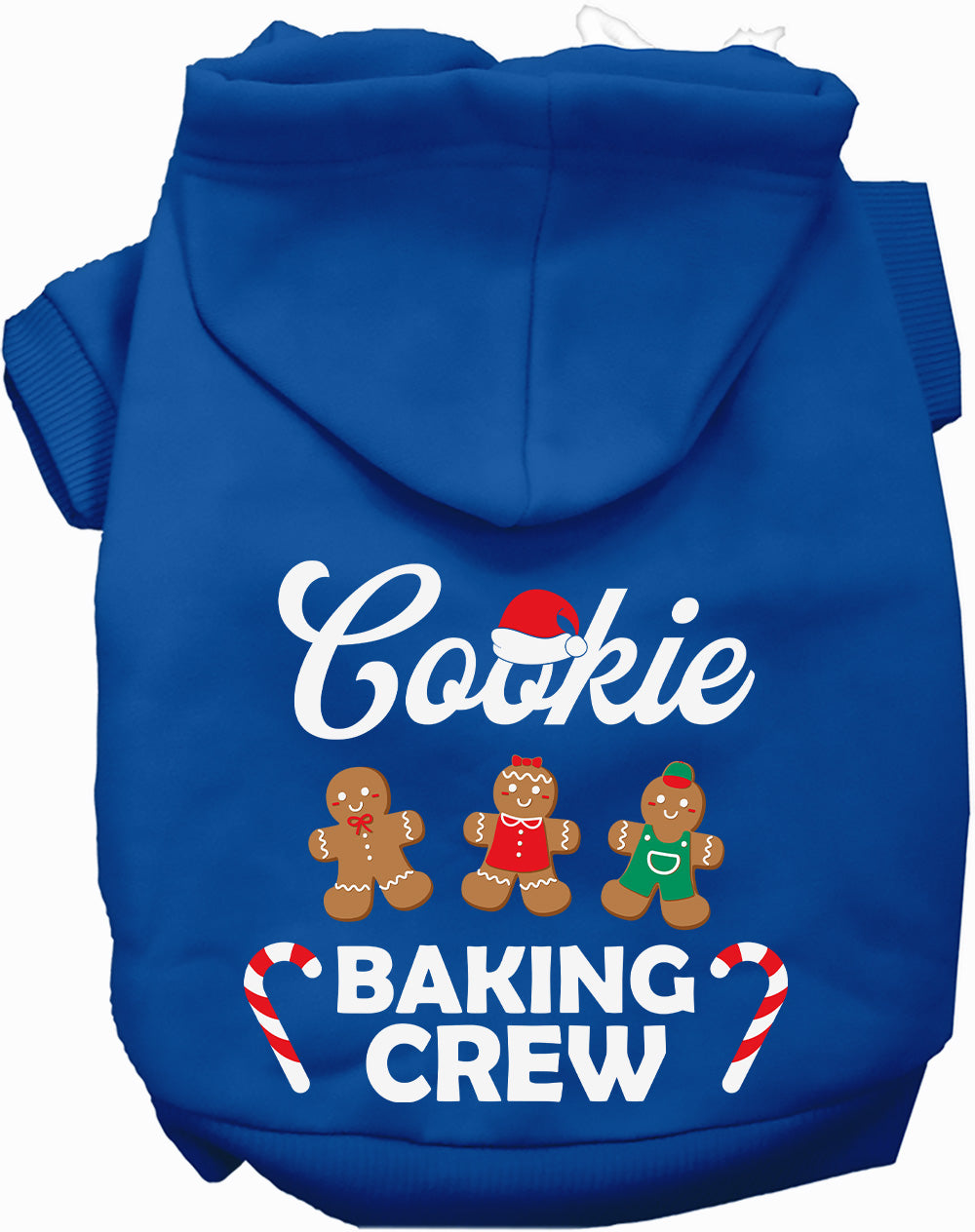 Dog Hoodie Cookie Baking Crew for Festive Holiday Pet