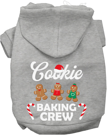 Cookie Baking Crew Christmas Pet Hoodie