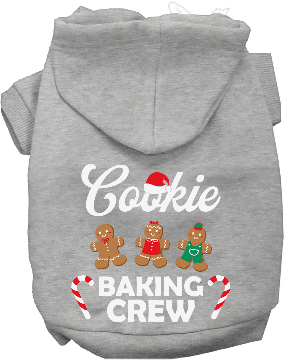 Dog Hoodie Cookie Baking Crew for Festive Holiday Pet