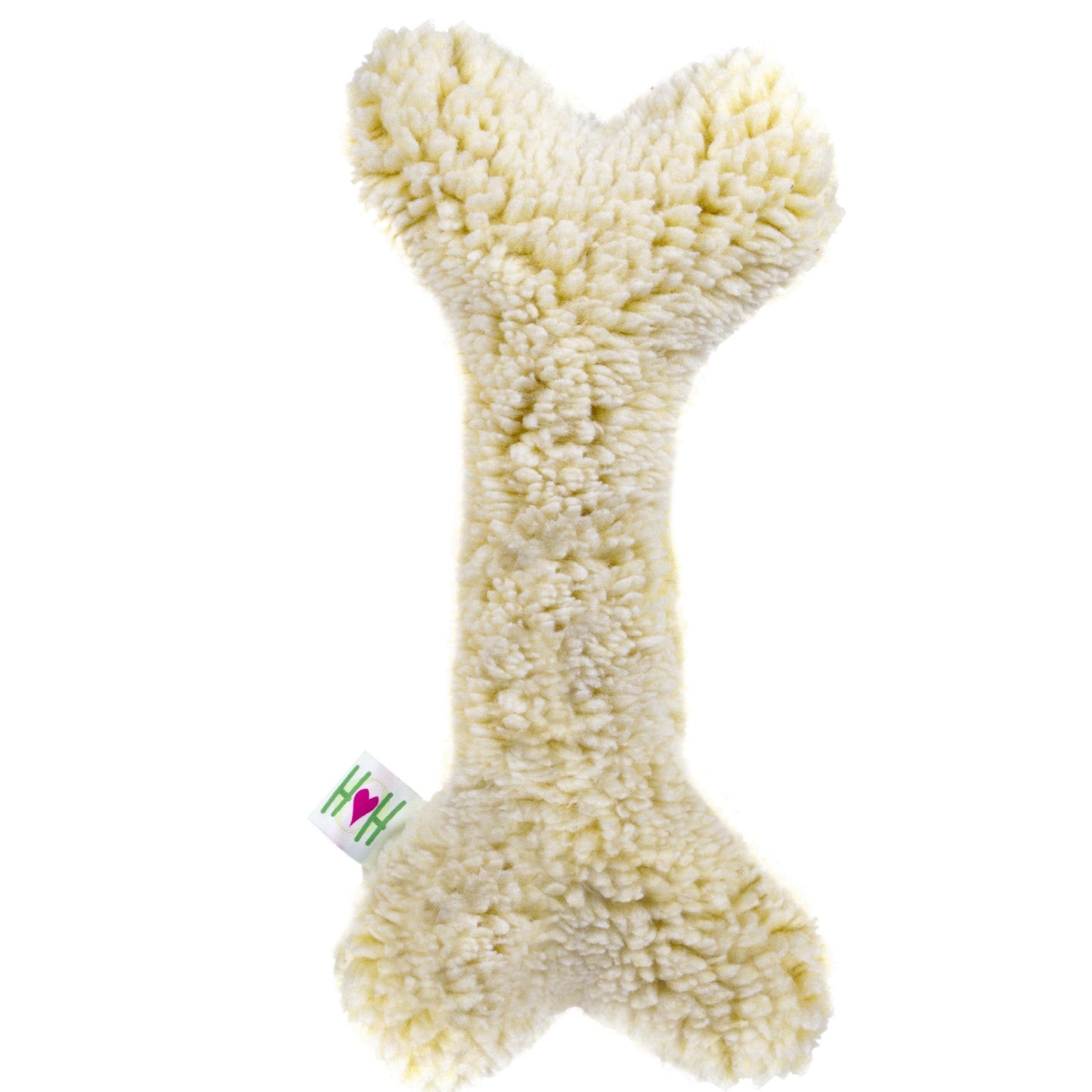 Durable Fleece HuggleBone Interactive Dog Toy for Chewing