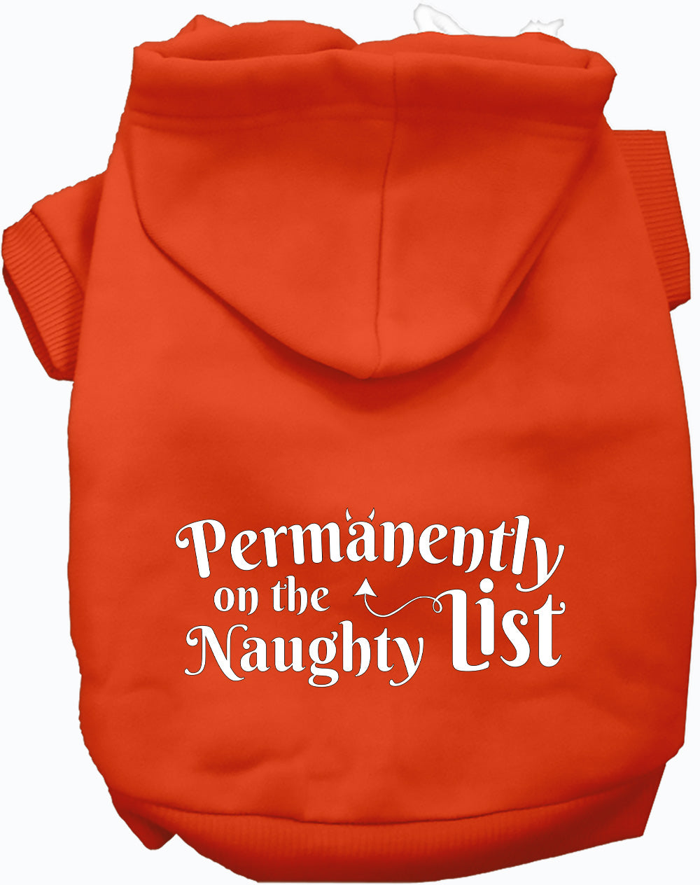 Permanently on the Naughty List Pet Hoodie