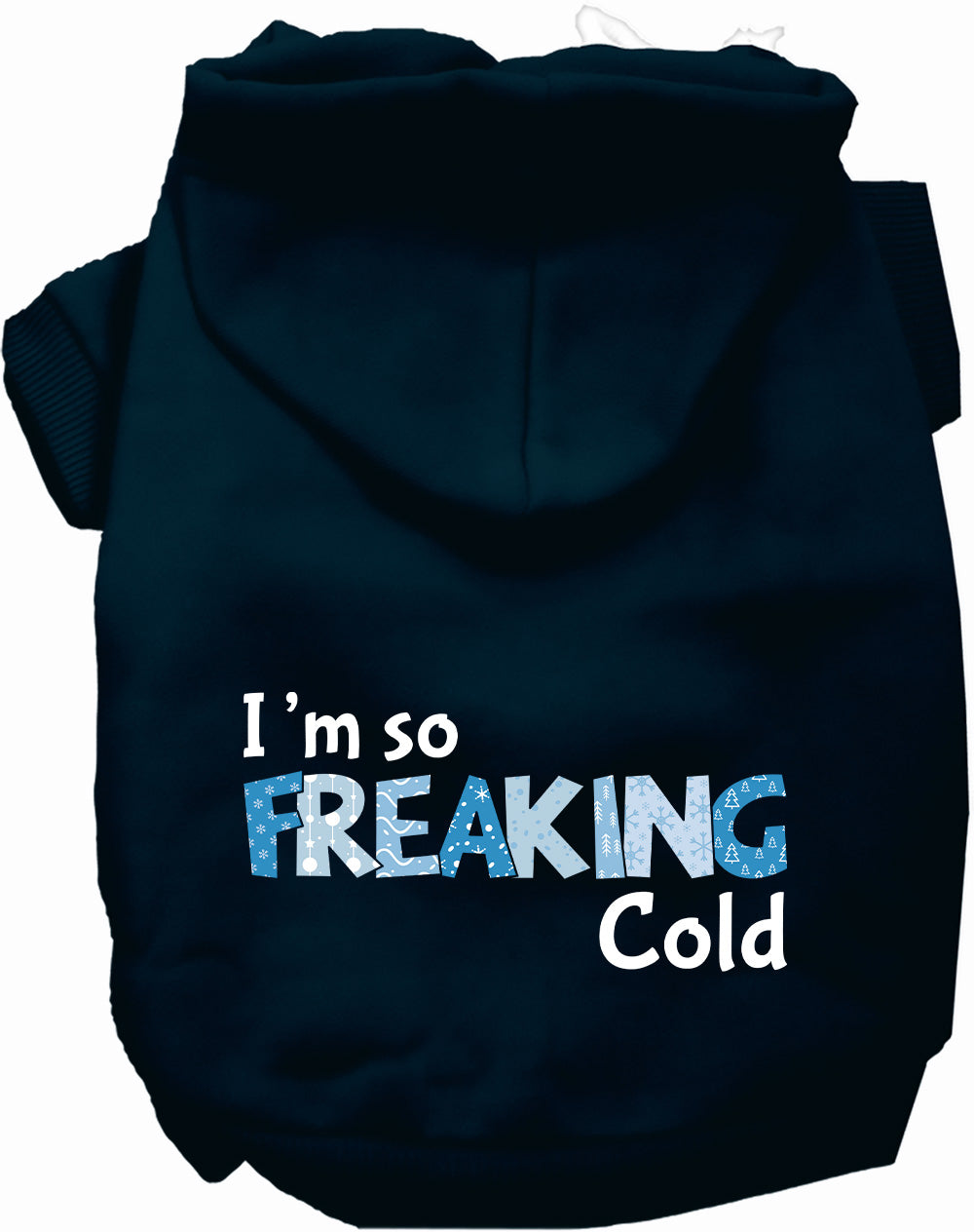 Dog Hoodie Freaking Cold Winter for Everyday Pet Style and