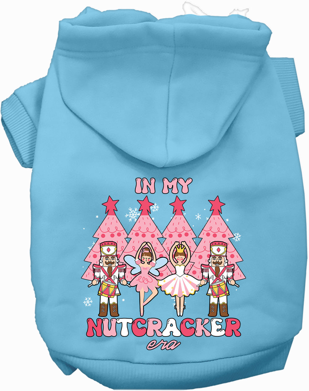 Dog Hoodie Nutcracker Era for Festive Holiday Pet Comfort
