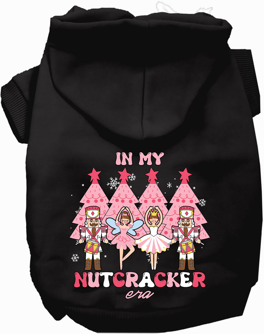 Dog Hoodie Nutcracker Era for Festive Holiday Pet Comfort