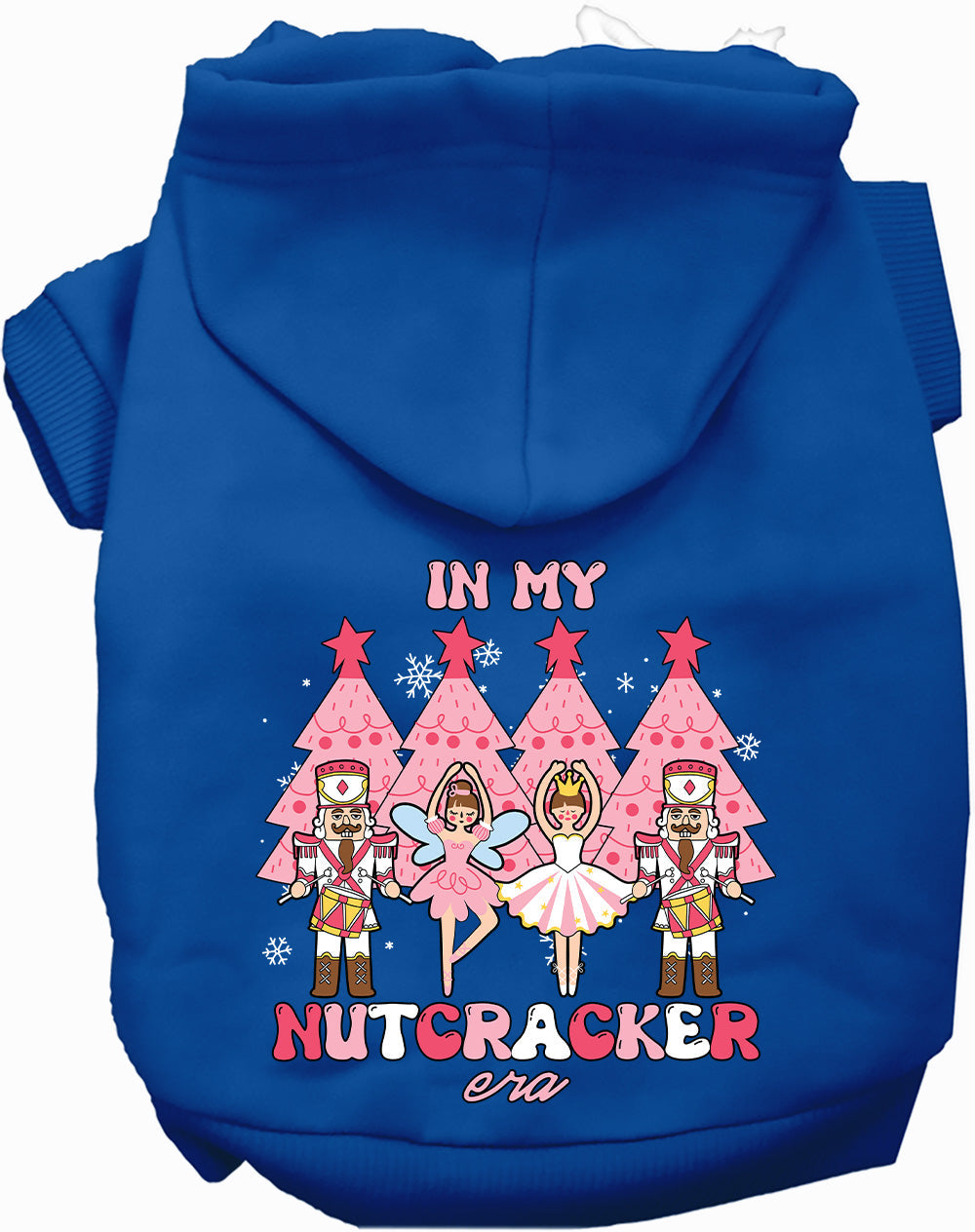 Dog Hoodie Nutcracker Era for Festive Holiday Pet Comfort
