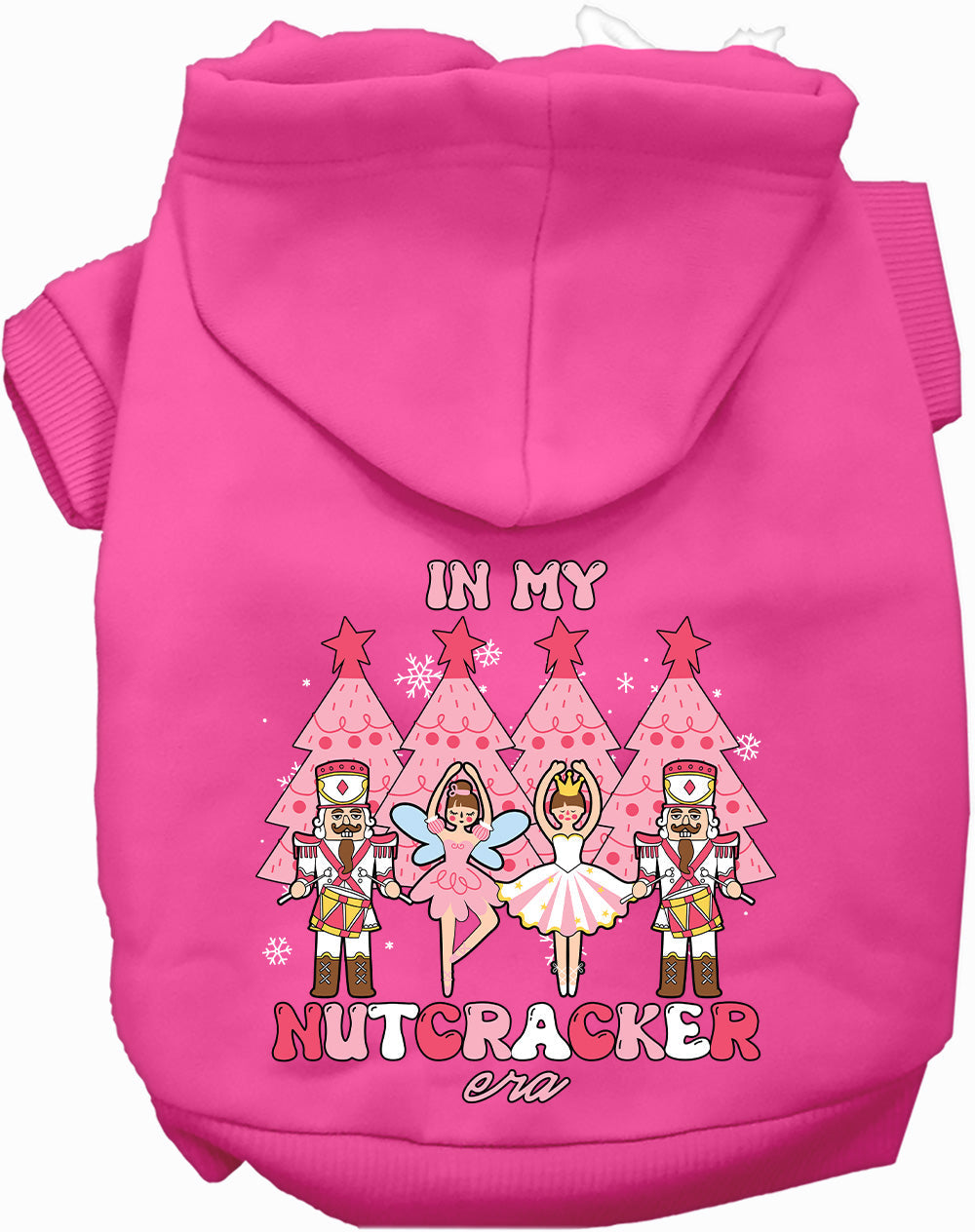 Dog Hoodie Nutcracker Era for Festive Holiday Pet Comfort