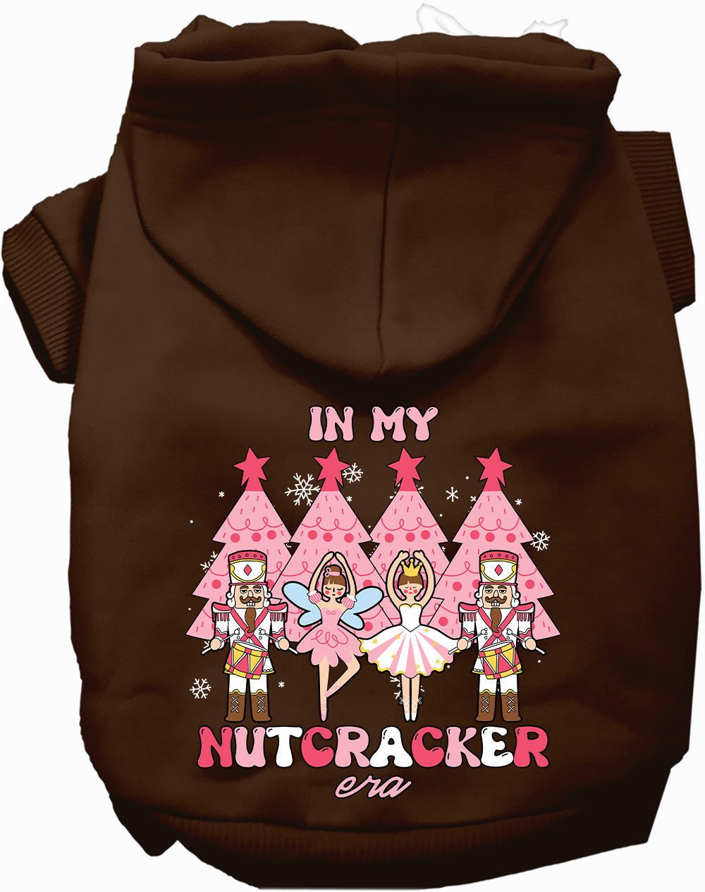 Dog Hoodie Nutcracker Era for Festive Holiday Pet Comfort
