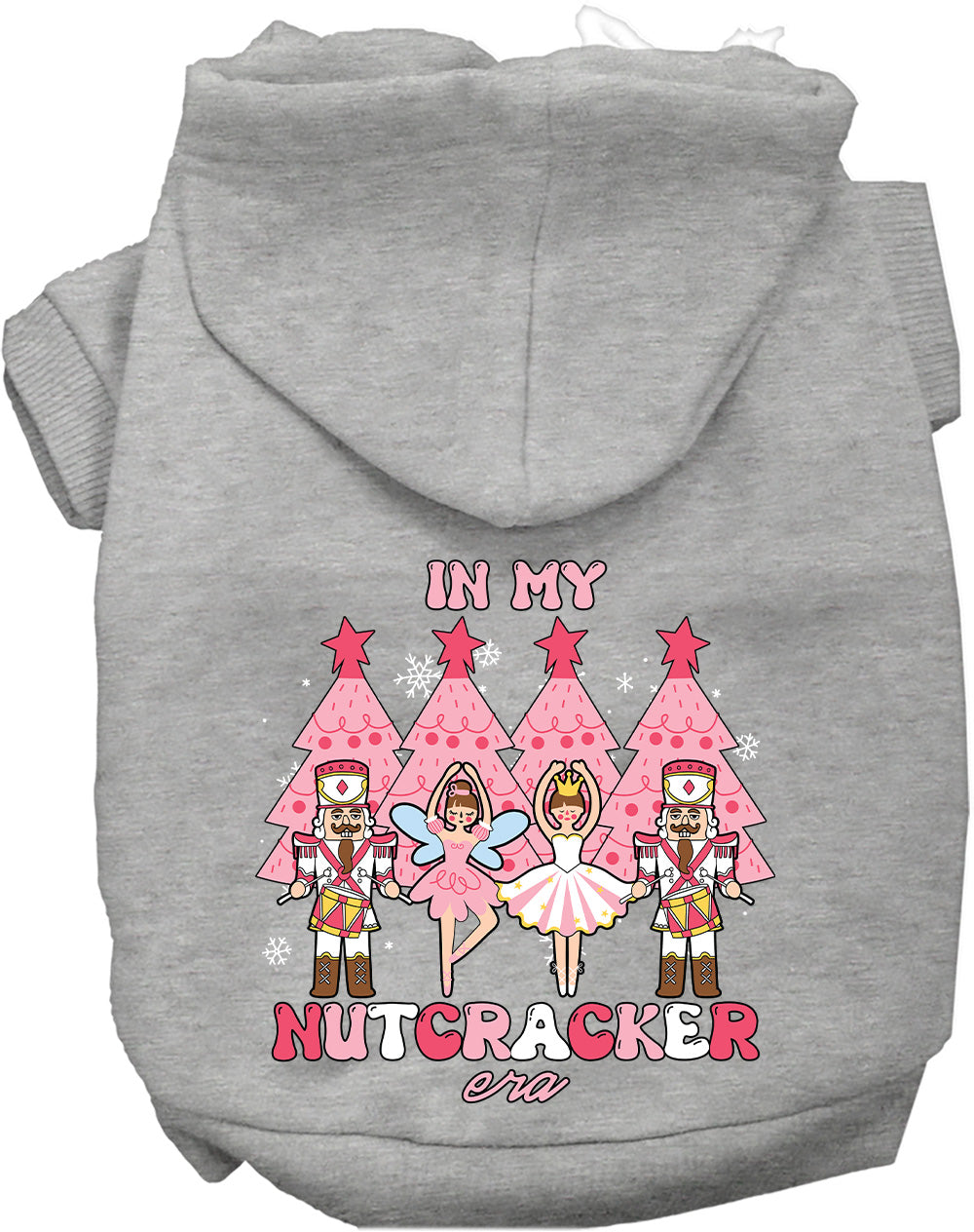 Dog Hoodie Nutcracker Era for Festive Holiday Pet Comfort