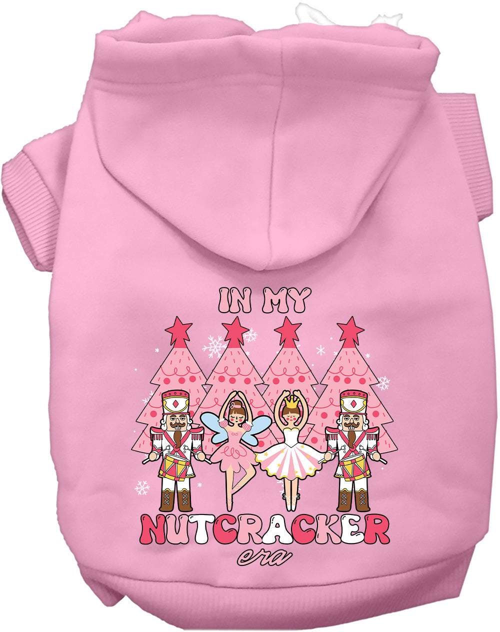 Dog Hoodie Nutcracker Era for Festive Holiday Pet Comfort