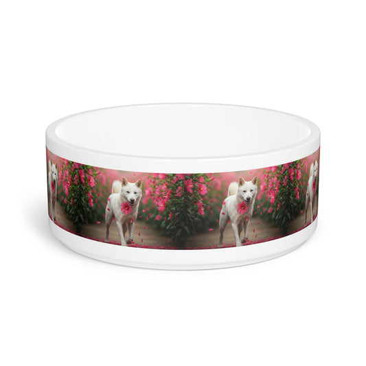 Korean Jindo Dog Pet Bowl