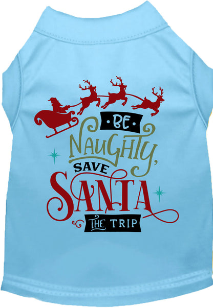 Save Santa the Trip Pet Shirt