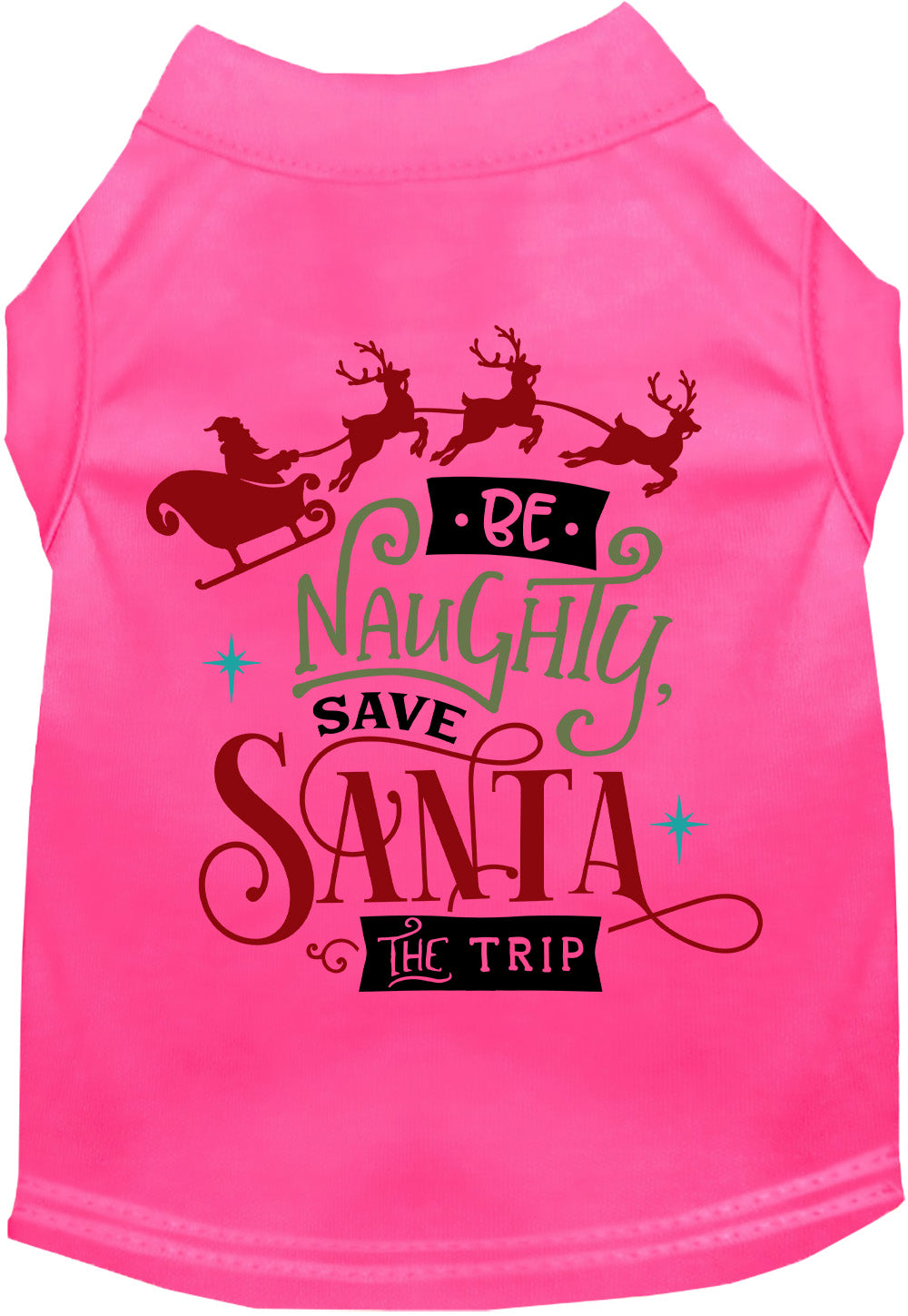 Save Santa the Trip Pet Shirt