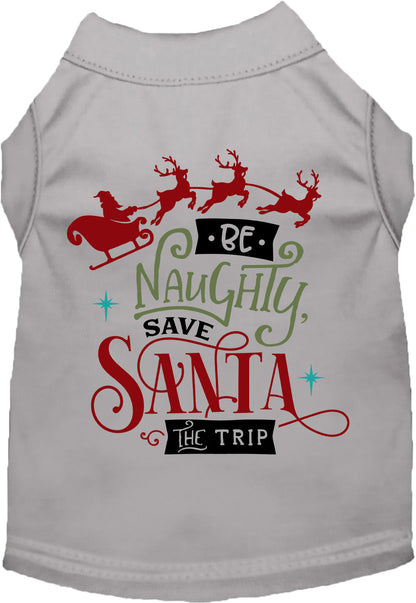 Save Santa the Trip Pet Shirt