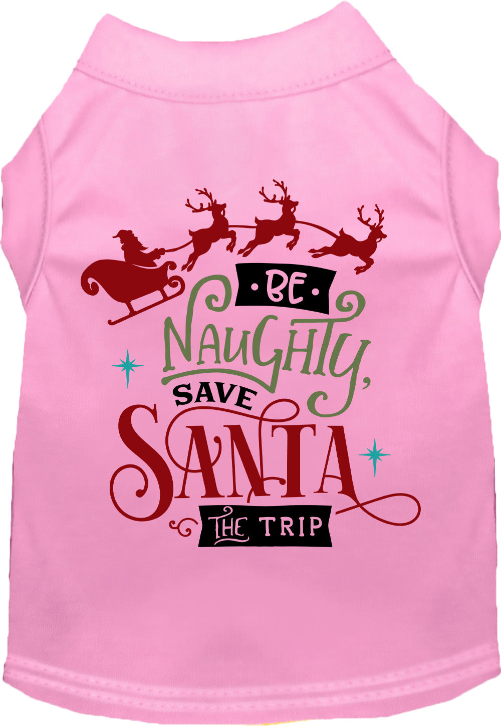 Save Santa the Trip Pet Shirt