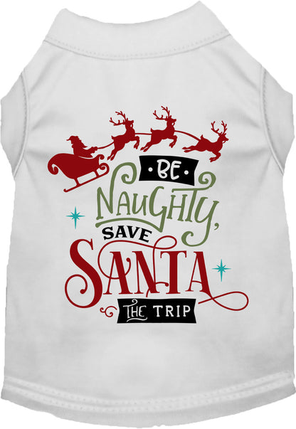 Save Santa the Trip Pet Shirt