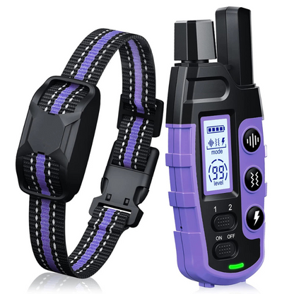 Dog Training Collar Waterproof Remote Shock 15.1oz 🎓