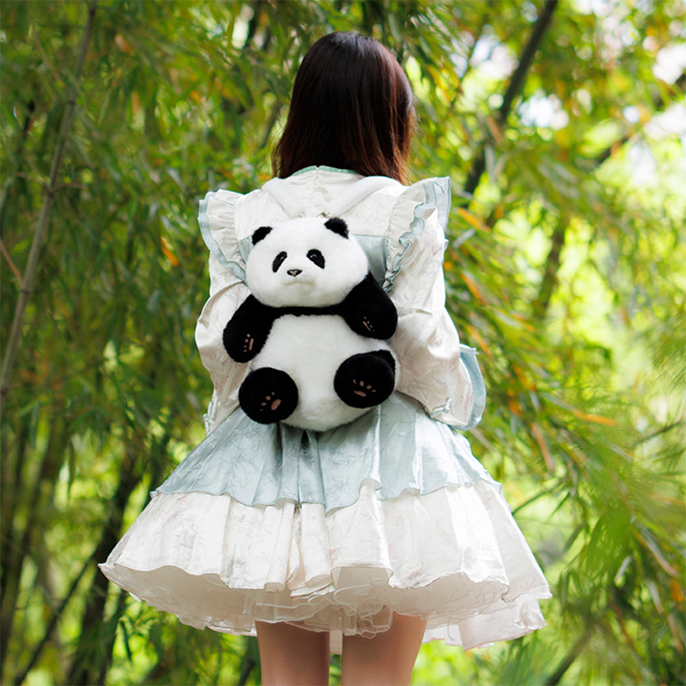 Hehua Panda Backpack ? Handmade Collectible for Fans