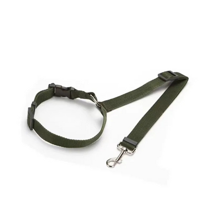 Pet Car Seat Belt 2-in-1 Adjustable Nylon Leash 🚗