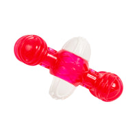 Country Living TPR & Nylon Quacker Bone Chew Toy for Dogs – with Engaging Quacking Sound