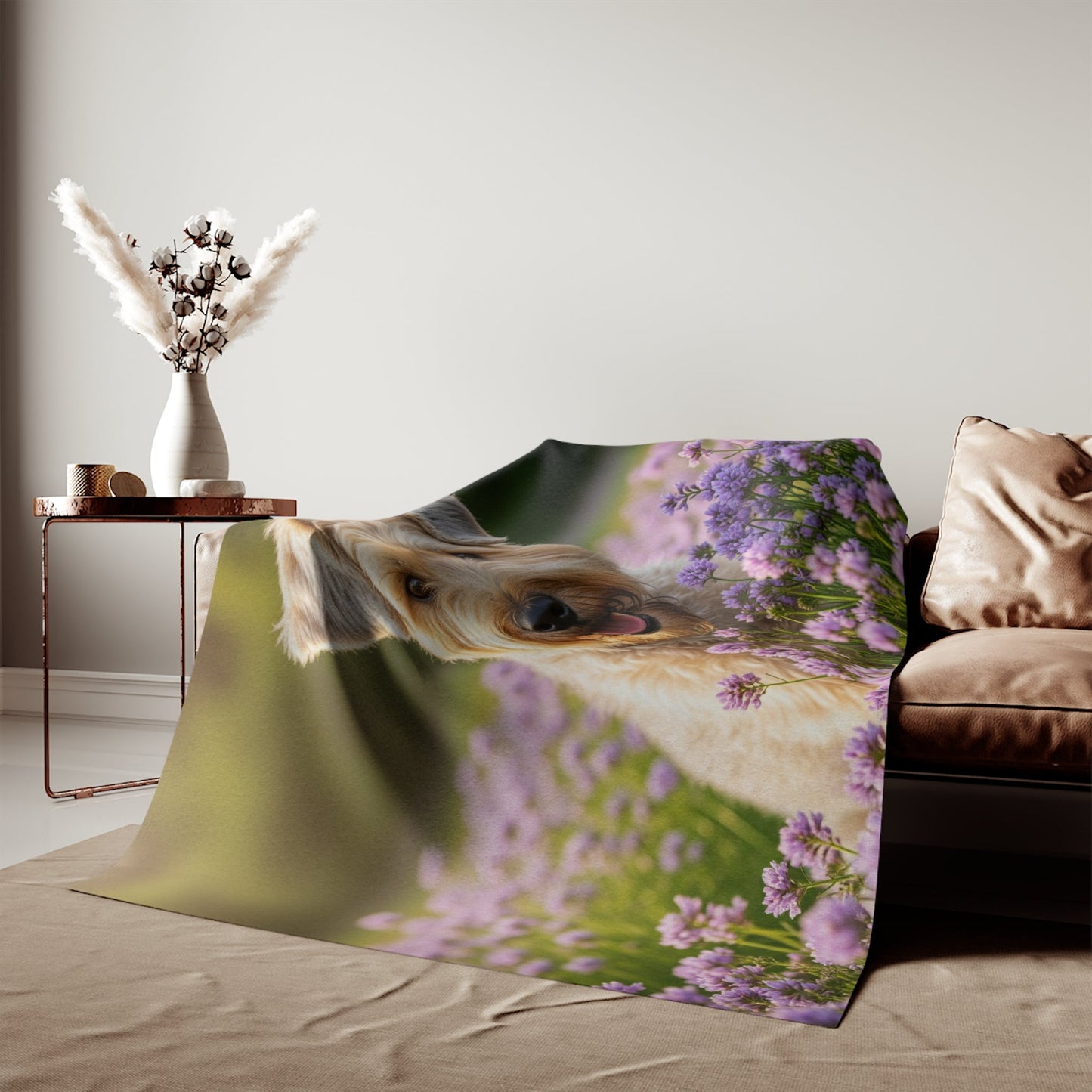 Soft Coated Wheaten Terrier Sweatshirt Blanket