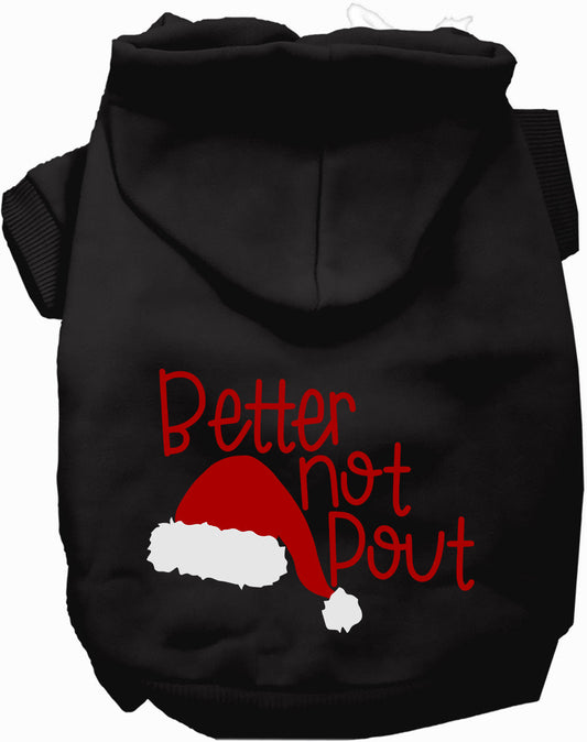 Better Not Pout Christmas Pet Hoodie