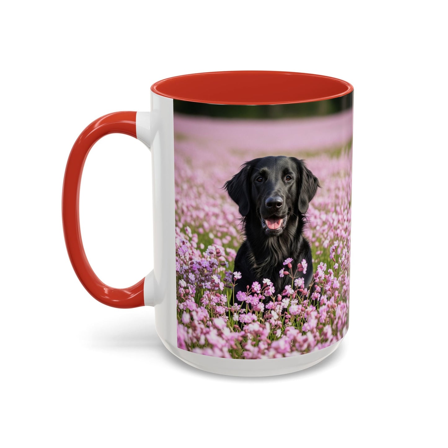 Flat Coated Retriever Accent Coffee Mug - Perfect Gift for
