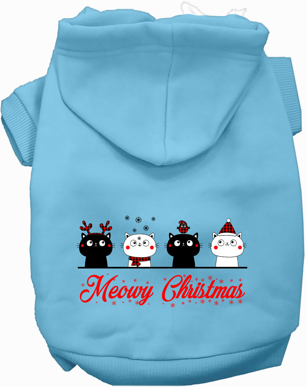 Dog Hoodie Meowy for Festive Holiday Pet Comfort and Comfort