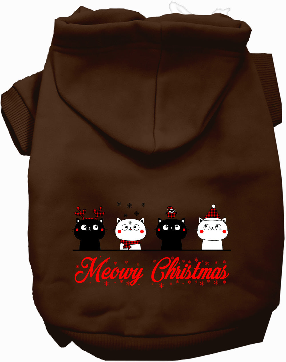 Dog Hoodie Meowy for Festive Holiday Pet Comfort and Comfort