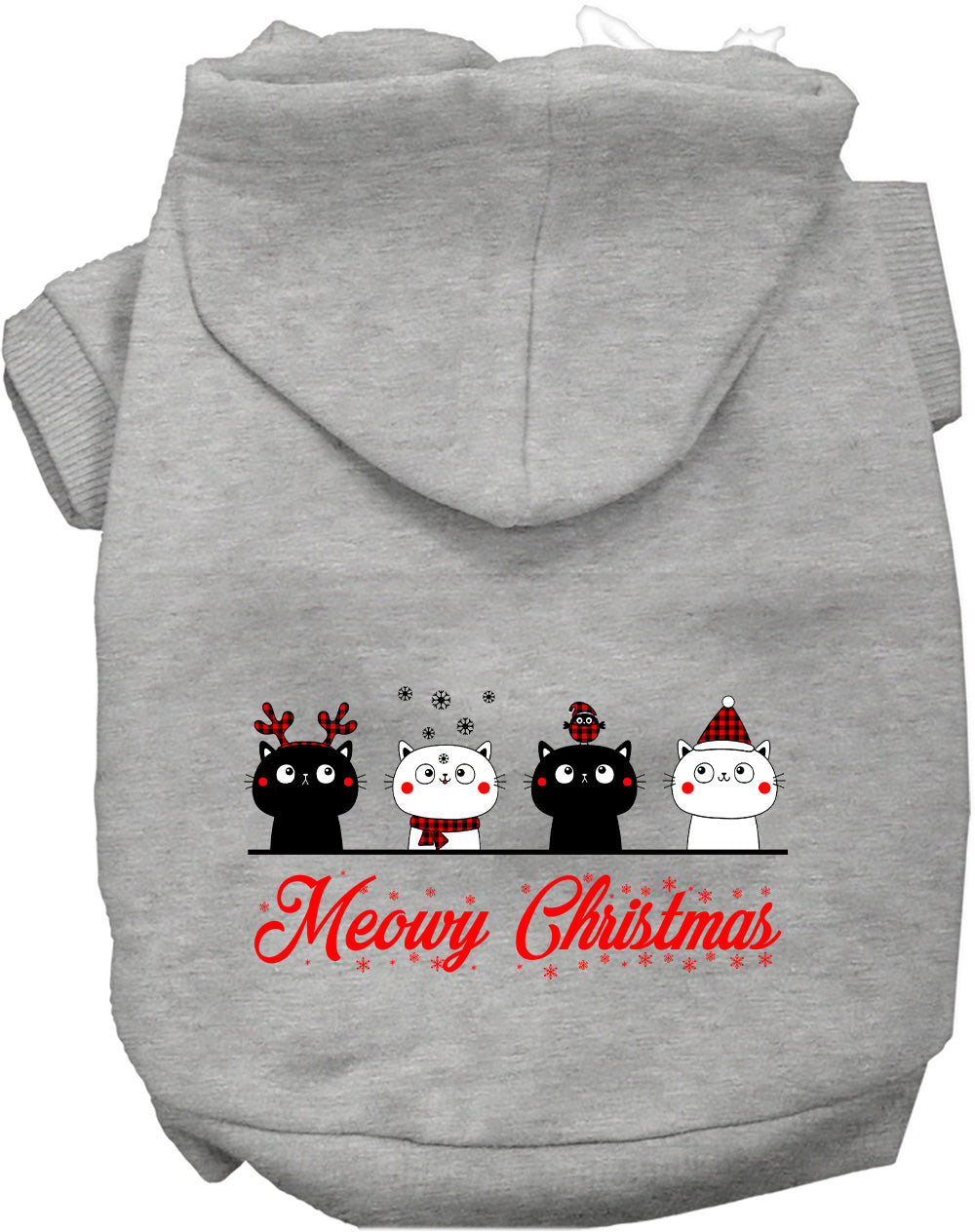 Dog Hoodie Meowy for Festive Holiday Pet Comfort and Comfort