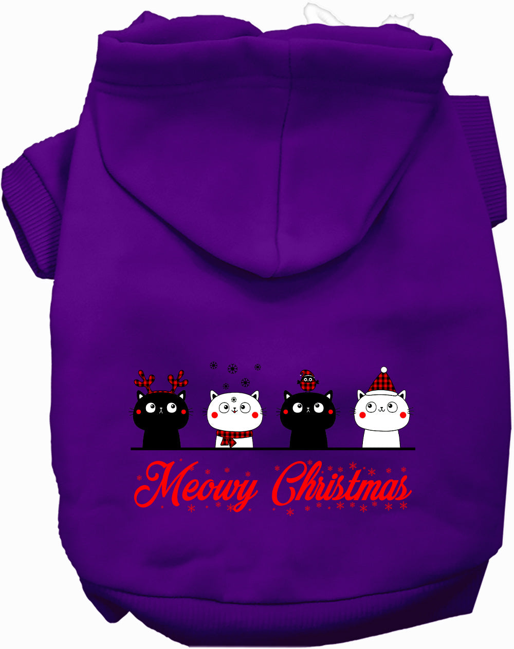 Dog Hoodie Meowy for Festive Holiday Pet Comfort and Comfort