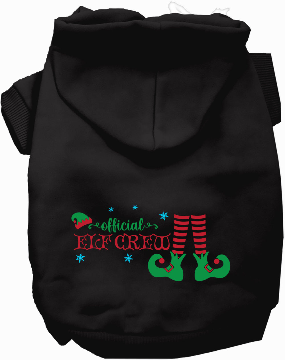 Dog Hoodie Elf Crew for Festive Holiday Pet Comfort