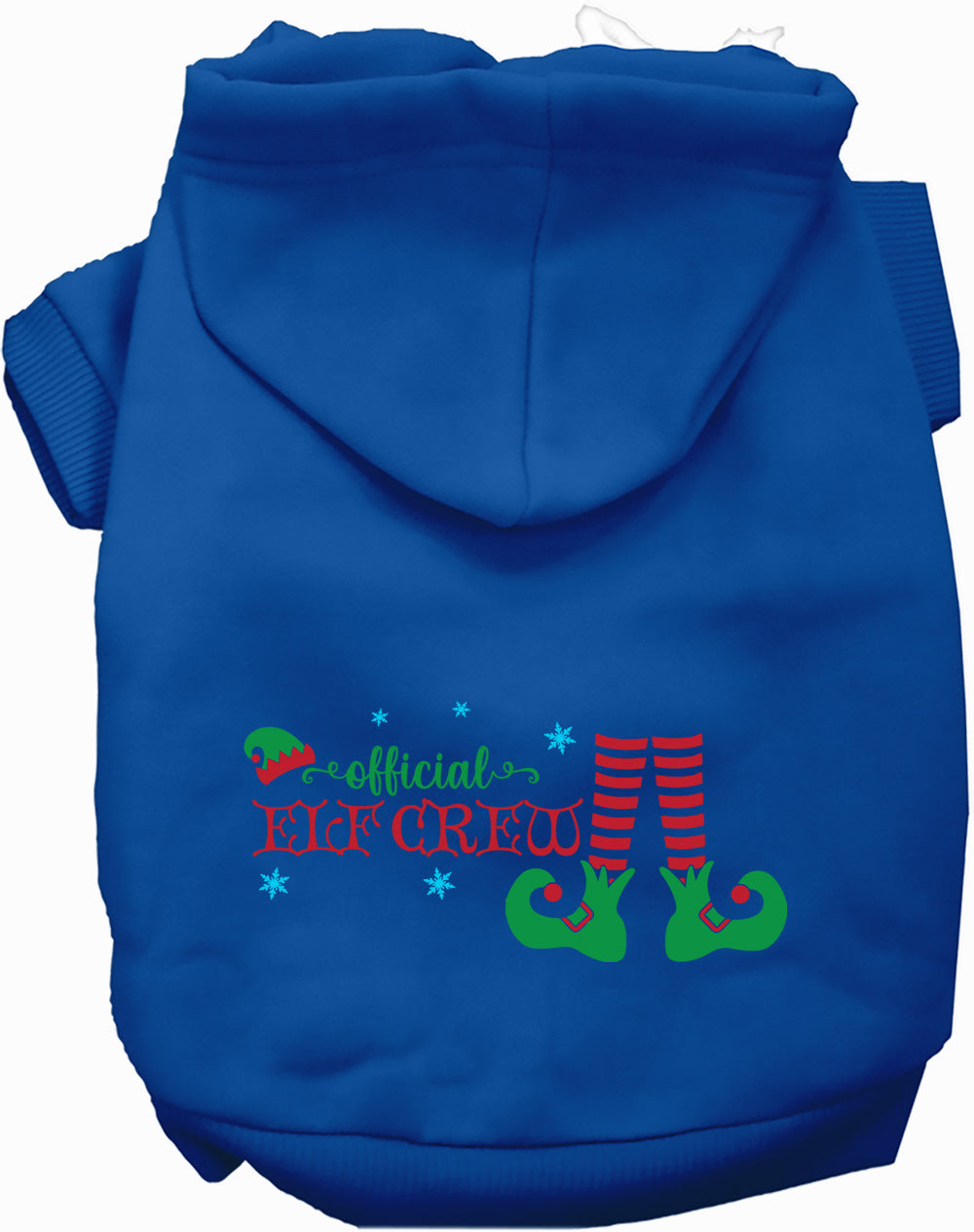 Dog Hoodie Elf Crew for Festive Holiday Pet Comfort