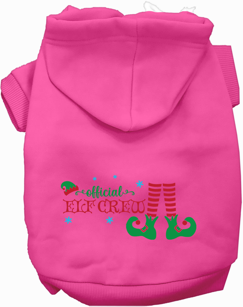 Dog Hoodie Elf Crew for Festive Holiday Pet Comfort