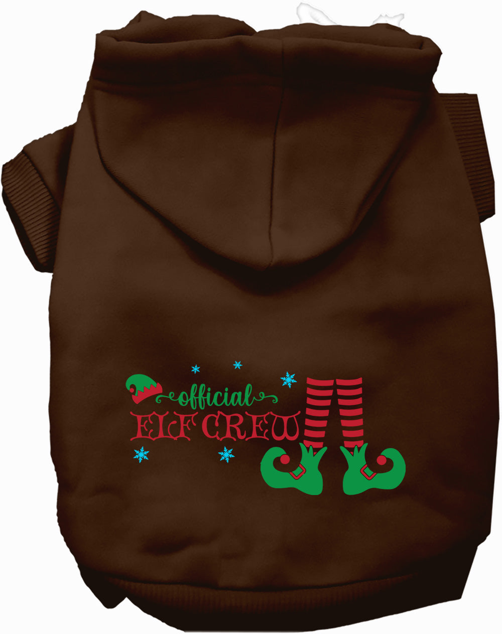 Dog Hoodie Elf Crew for Festive Holiday Pet Comfort