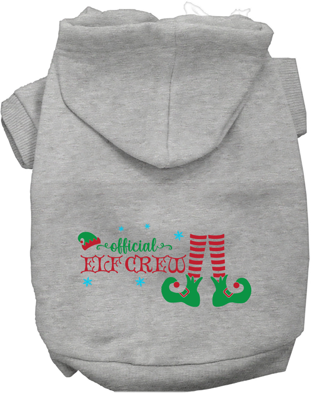 Dog Hoodie Elf Crew for Festive Holiday Pet Comfort