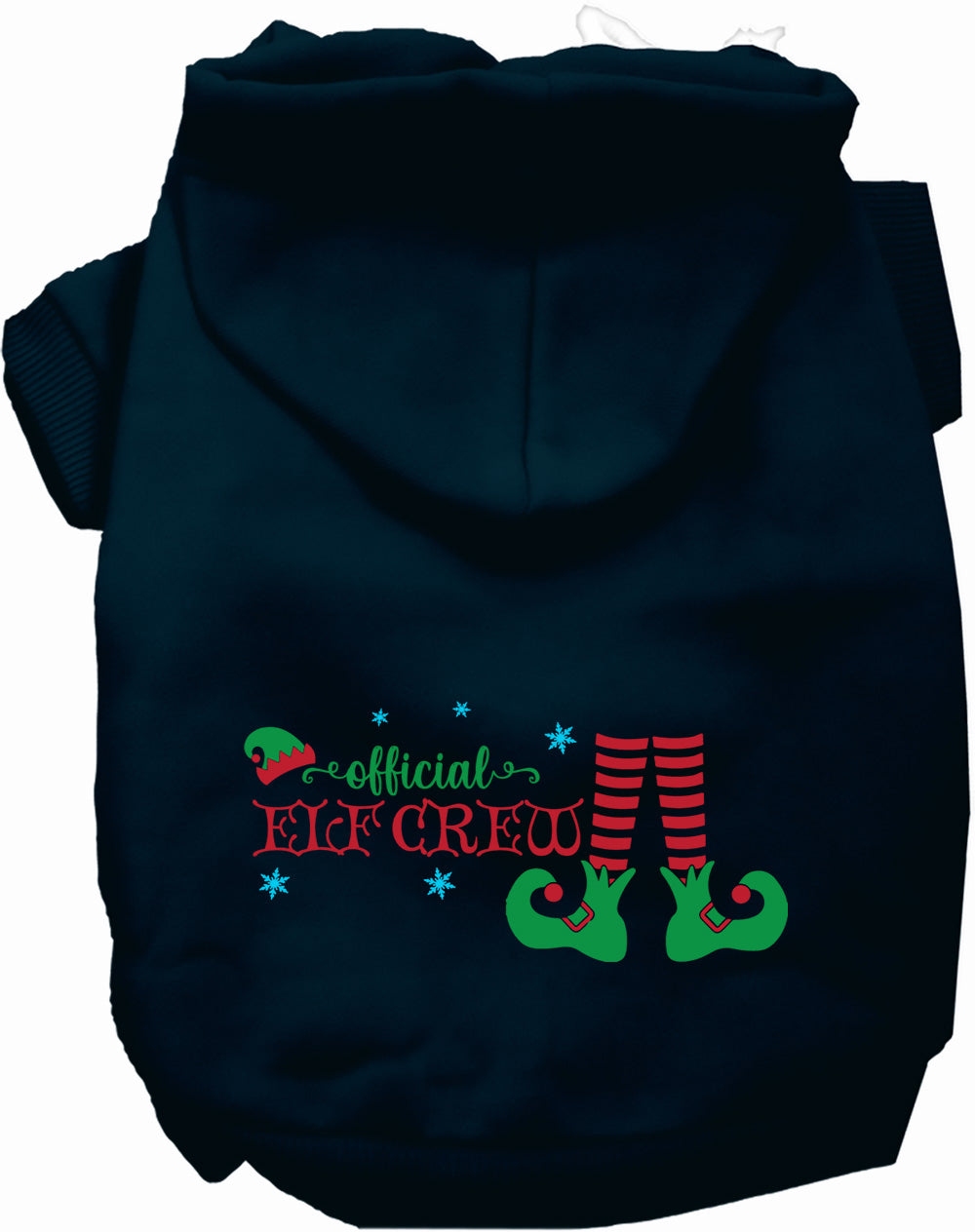 Dog Hoodie Elf Crew for Festive Holiday Pet Comfort