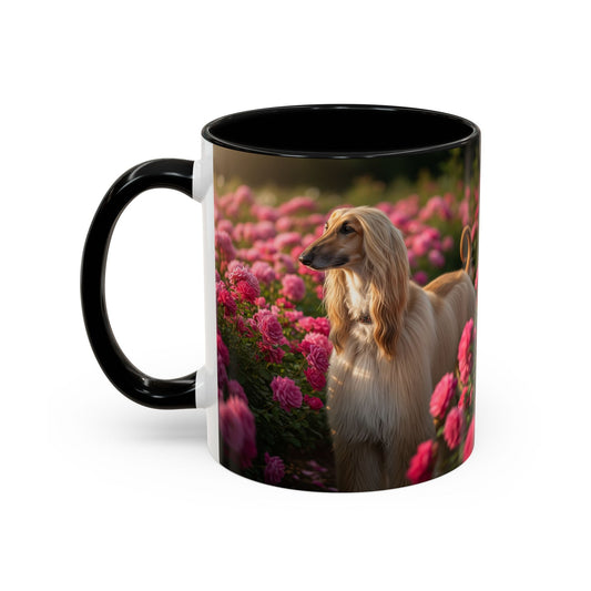 Afghan Hound Accent Coffee Mug - Perfect Gift for Dog Lovers