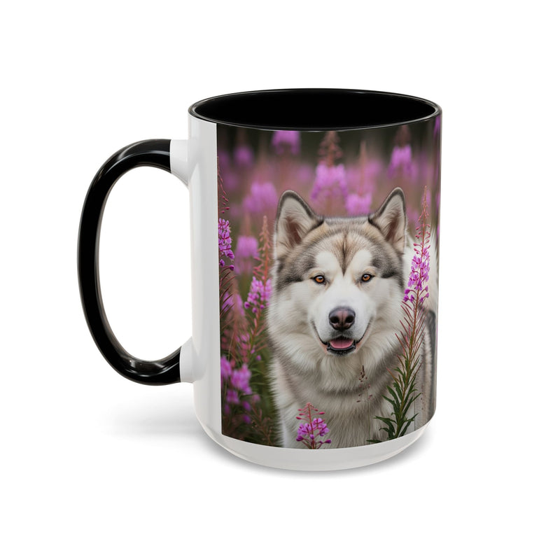 Alaskan Malamute Accent Coffee Mug - Perfect Gift for Dog Lovers