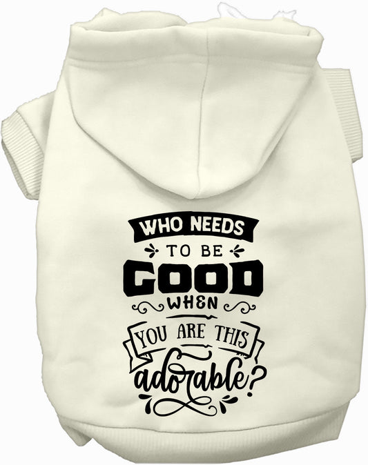 Dog Hoodie Who Needs to be Good for Everyday Pet Style and