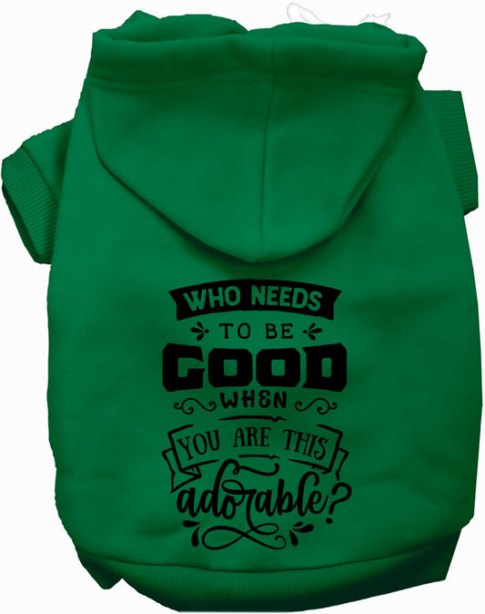Dog Hoodie Who Needs to be Good for Everyday Pet Style and