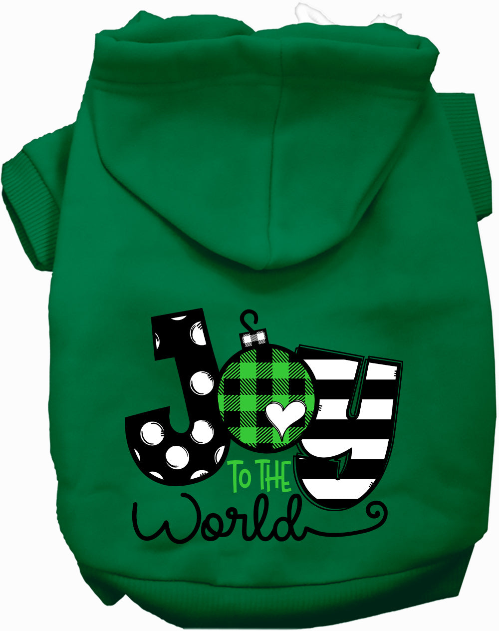 Dog Hoodie Joy to the World for Everyday Pet Style and