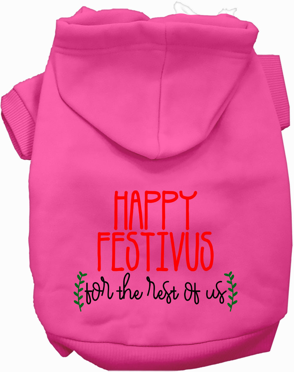 Dog Hoodie Happy Festivus for Everyday Pet Style and Comfort