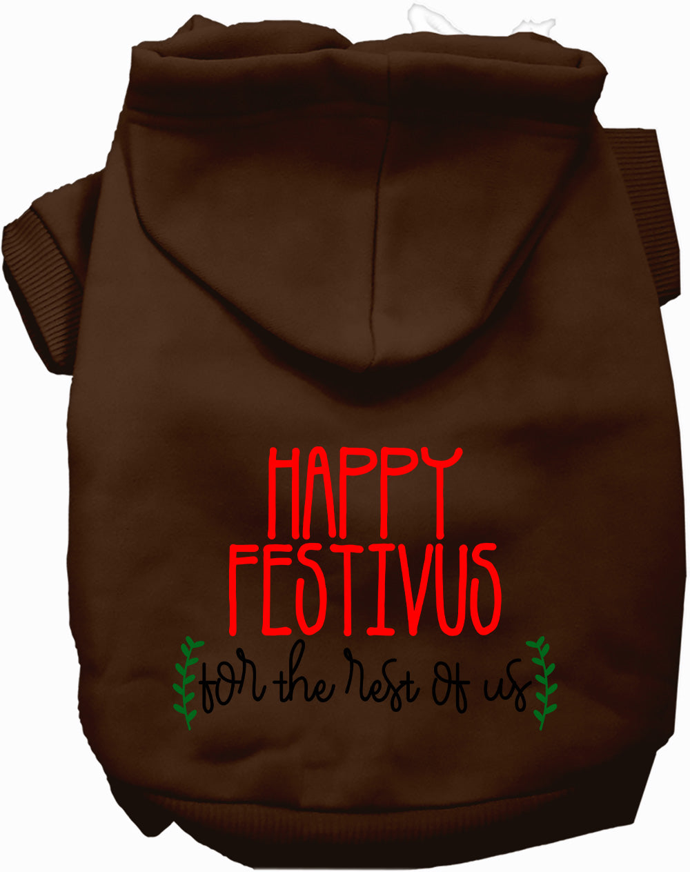 Dog Hoodie Happy Festivus for Everyday Pet Style and Comfort