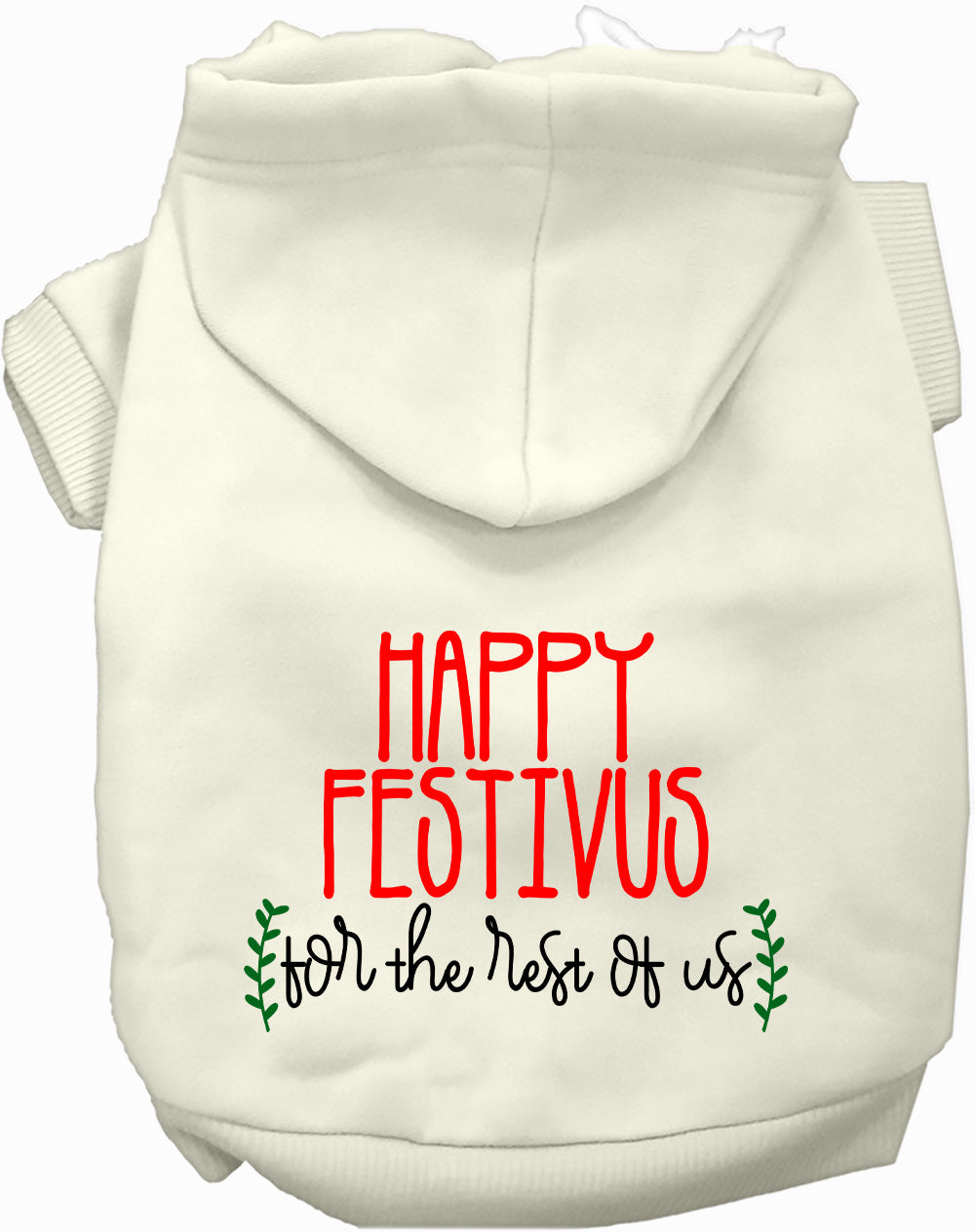 Dog Hoodie Happy Festivus for Everyday Pet Style and Comfort